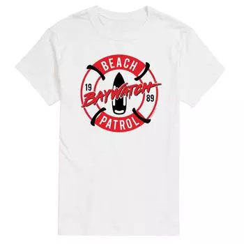 Мужская футболка Baywatch Beach Patrol Licensed Character
