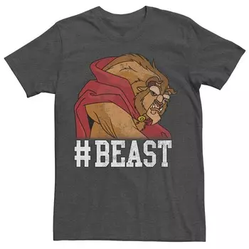 Мужская футболка Beauty And The Beast Beast Licensed Character, цвет Charcoal Heather