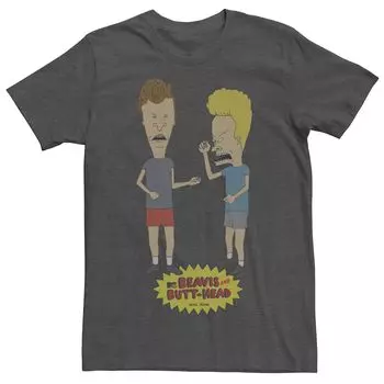 Мужская футболка Beavis and Butt-Head Breaking The Law Licensed Character