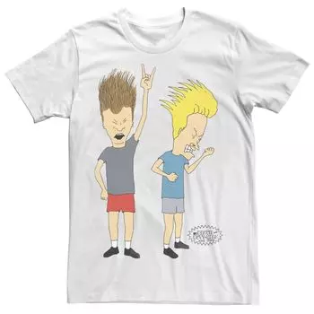 Мужская футболка Beavis and Butt-Head Rock N Rollers Licensed Character