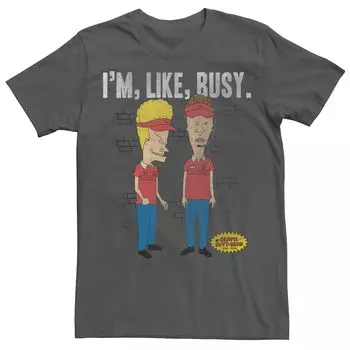 Мужская футболка Beavis and Butthead At Work Licensed Character