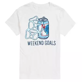 Мужская футболка Beer Weekend Goals Licensed Character