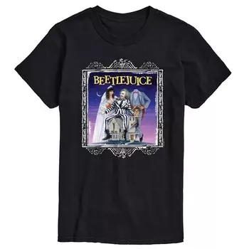 Мужская футболка Beetlejuice Licensed Character, черный