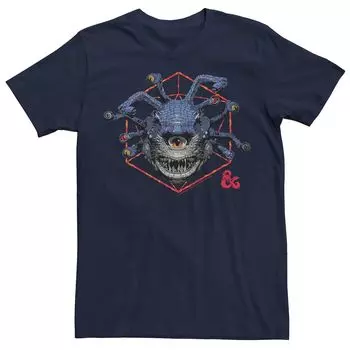 Мужская футболка Beholder из витражного стекла Dungeons & Dragons Licensed Character