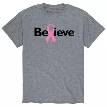 Мужская футболка Believe Licensed Character, серый