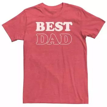Мужская футболка Best Dad ко Дню отца Licensed Character