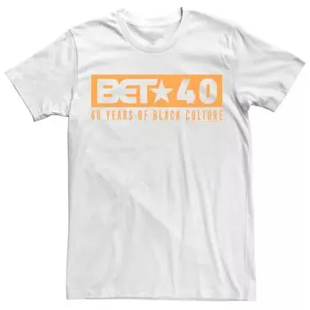 Мужская футболка BET 40 Years Of Strong Licensed Character