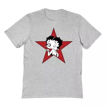 Мужская футболка Betty Boop Licensed Character, цвет Sport Grey