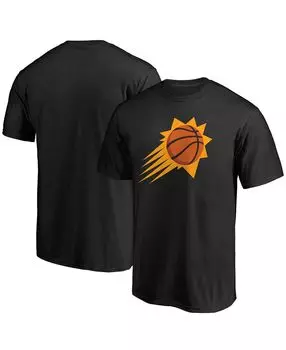 Мужская футболка big and tall black phoenix suns с логотипом основной команды Fanatics, черный