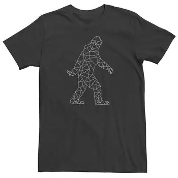 Мужская футболка Bigfoot с геометрическим наполнением Licensed Character