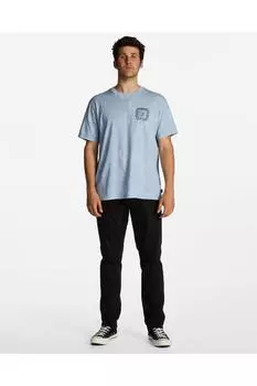 Мужская футболка Billabong WASHED BLUE Billabong, синий