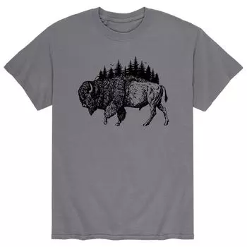 Мужская футболка Bison Mountain Licensed Character