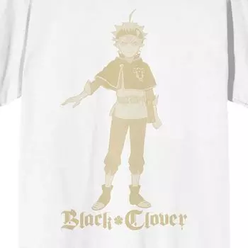Мужская футболка Black Clover Anime Asta Licensed Character