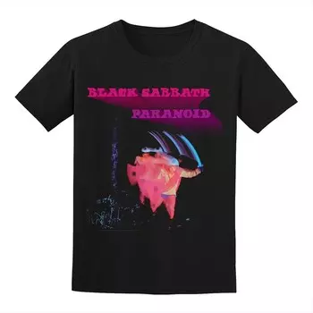 Мужская футболка Black Sabbath Licensed Character, черный