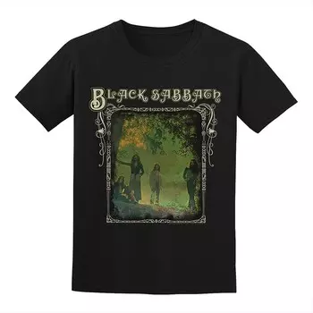 Мужская футболка Black Sabbath Licensed Character, черный