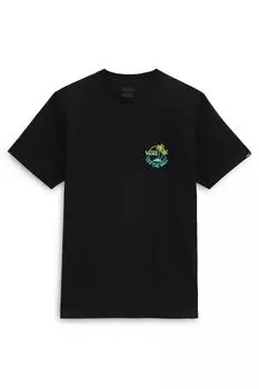 Мужская футболка BLK/WTRFLL/EVENING PRMRSE Vans, черный