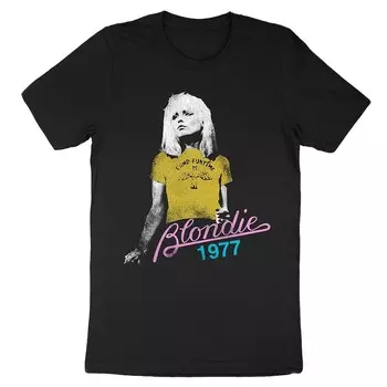 Мужская футболка Blondie Licensed Character, черный