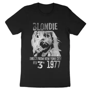 Мужская футболка Blondie Licensed Character, черный