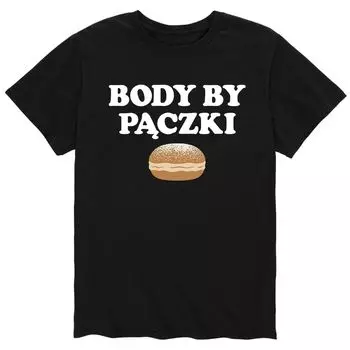 Мужская футболка Body By Paczki Licensed Character