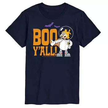 Мужская футболка Boo Yall с Губкой Бобом Квадратные Штаны Licensed Character