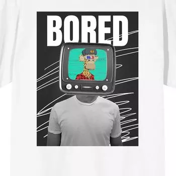 Мужская футболка Bored Of Directors TV Head Licensed Character