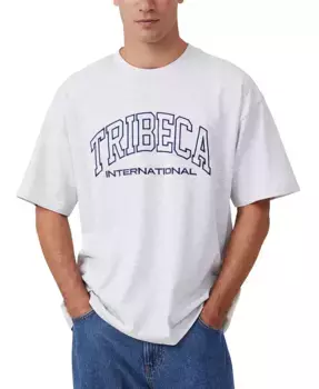 Мужская футболка Box Fit College COTTON ON, зеленый