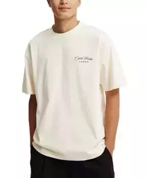 Мужская футболка Box Fit Text COTTON ON, мультиколор