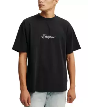 Мужская футболка Box Fit Text COTTON ON, мультиколор