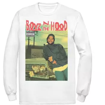 Мужская футболка Boyz In The Hood с обложкой альбома и плакатом Licensed Character