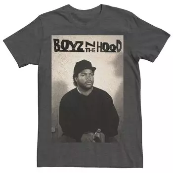 Мужская футболка Boyz N The Hood Doughboy Mean Mug с логотипом и фотографией Licensed Character
