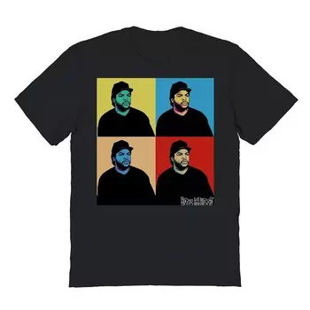 Мужская футболка Boyz N The Hood с графическим принтом и попартом Licensed Character, черный