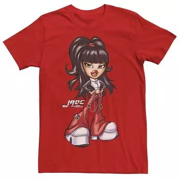 Мужская футболка Bratz Jade с портретом Licensed Character, красный