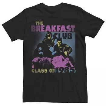 Мужская футболка Breakfast Club Class Of '85 с трафаретным портретом Licensed Character