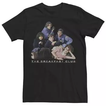 Мужская футболка Breakfast Club Group Portrait с логотипом фильма Licensed Character