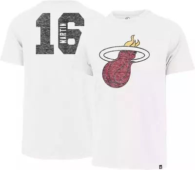 Мужская футболка бренда '47 Miami Heat Caleb Martin MVP