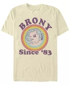 Мужская футболка brony с 83 года с круглым вырезом и короткими рукавами Fifth Sun