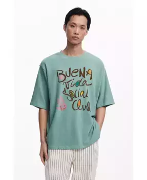 Мужская футболка BuenaVida Desigual, синий