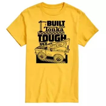 Мужская футболка Built Tough с принтом Tonka, желтый
