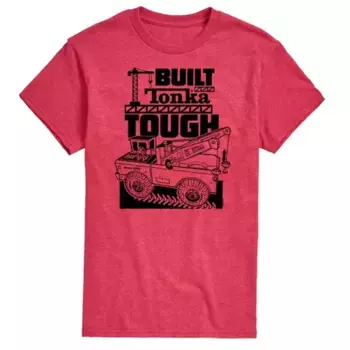 Мужская футболка Built Tough с принтом Tonka, красный