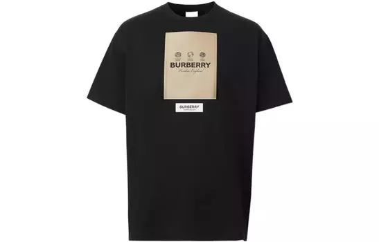 Мужская футболка Burberry, Черный