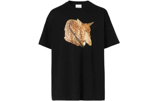 Мужская футболка Burberry, цвет Black