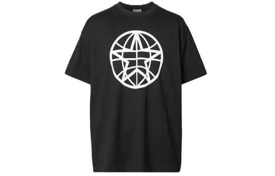 Мужская футболка Burberry, цвет Black