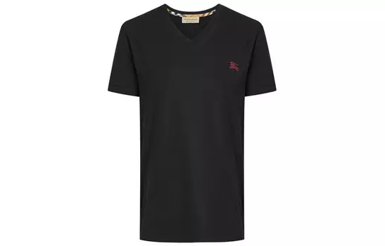 Мужская футболка Burberry, цвет Black