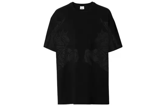 Мужская футболка Burberry, цвет Black