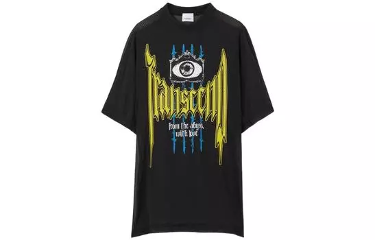 Мужская футболка Burberry, цвет Black