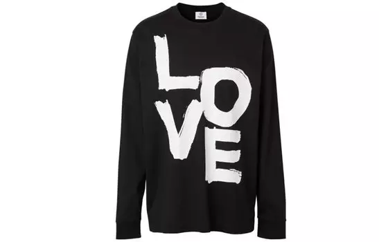 Мужская футболка Burberry, цвет Black