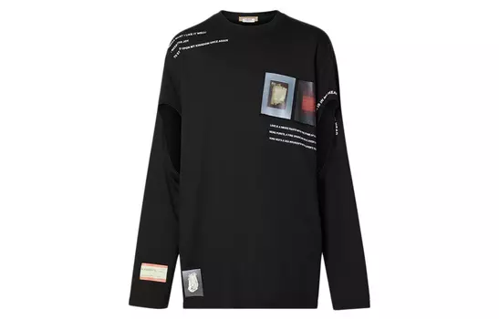 Мужская футболка Burberry, цвет Black