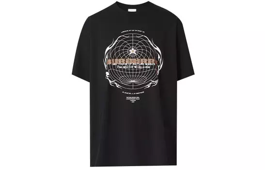 Мужская футболка Burberry, цвет Black