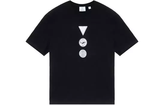 Мужская футболка Burberry, цвет Black