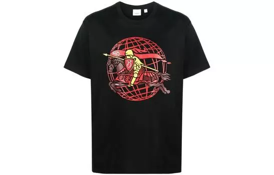 Мужская футболка Burberry, цвет Black